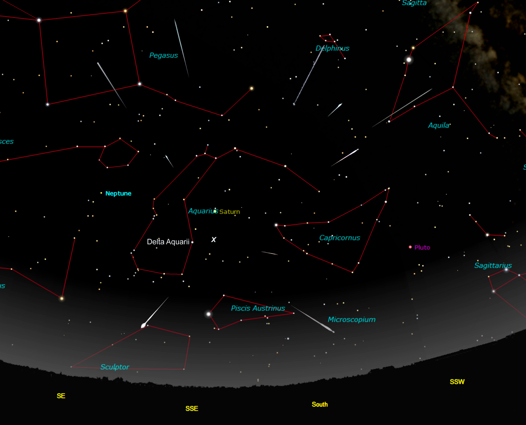 [Delta Aquarid Meteor Shower]