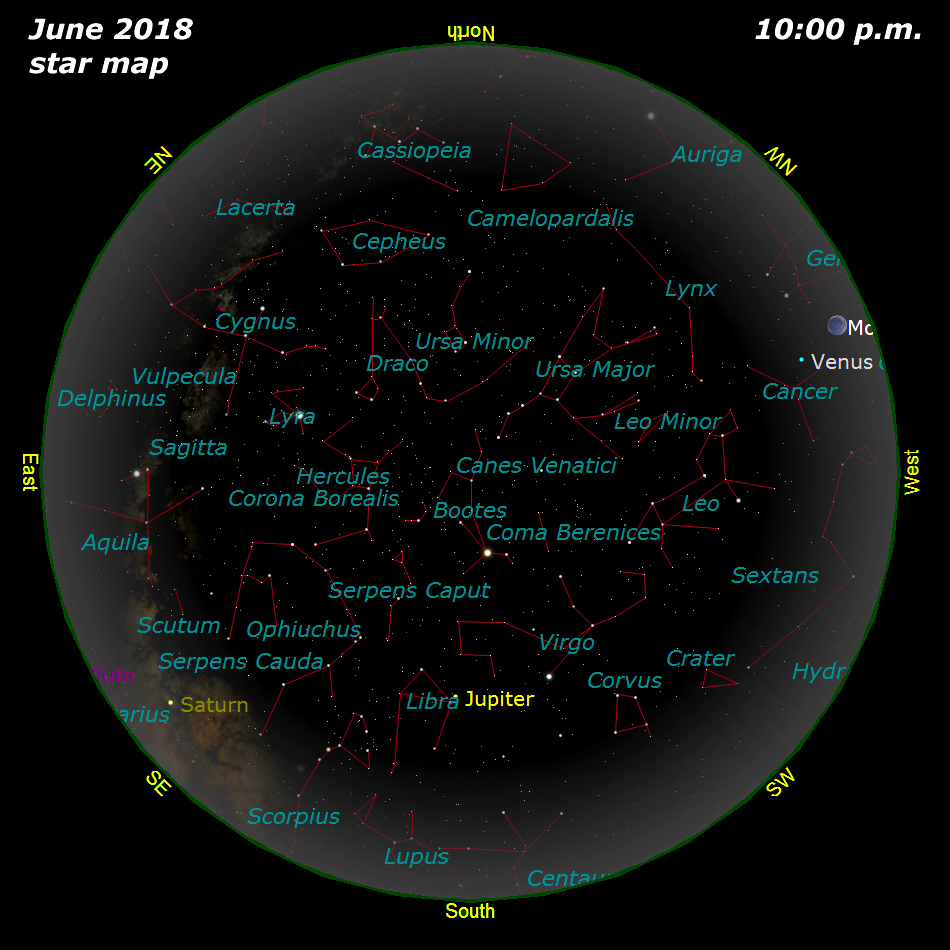 [June Star Map]
