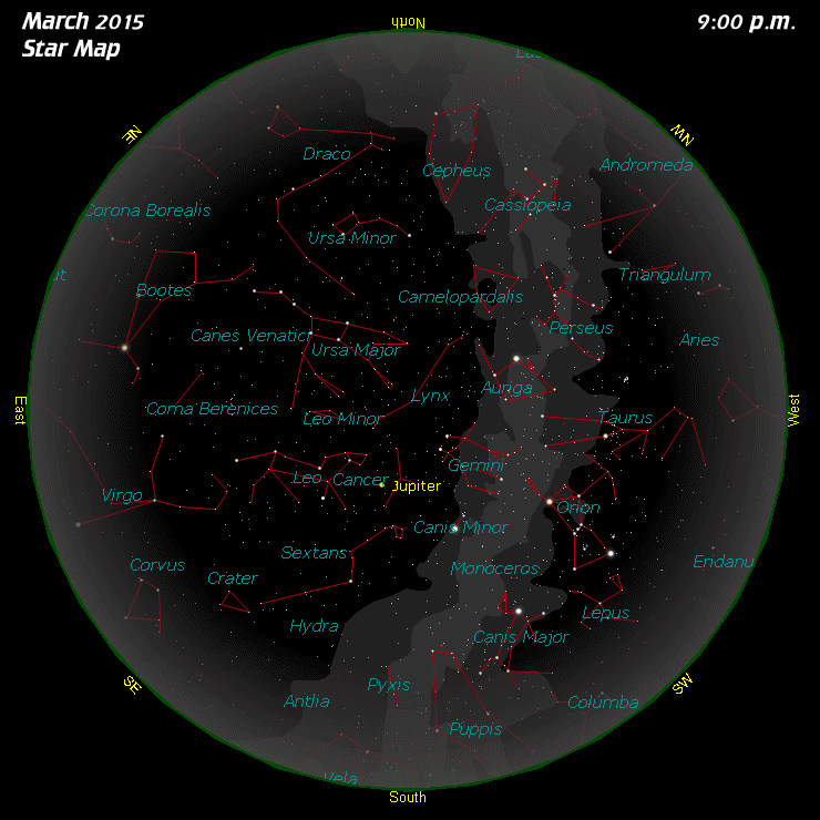 [March Star Map]