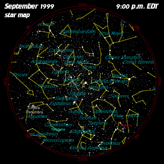 September Star Map